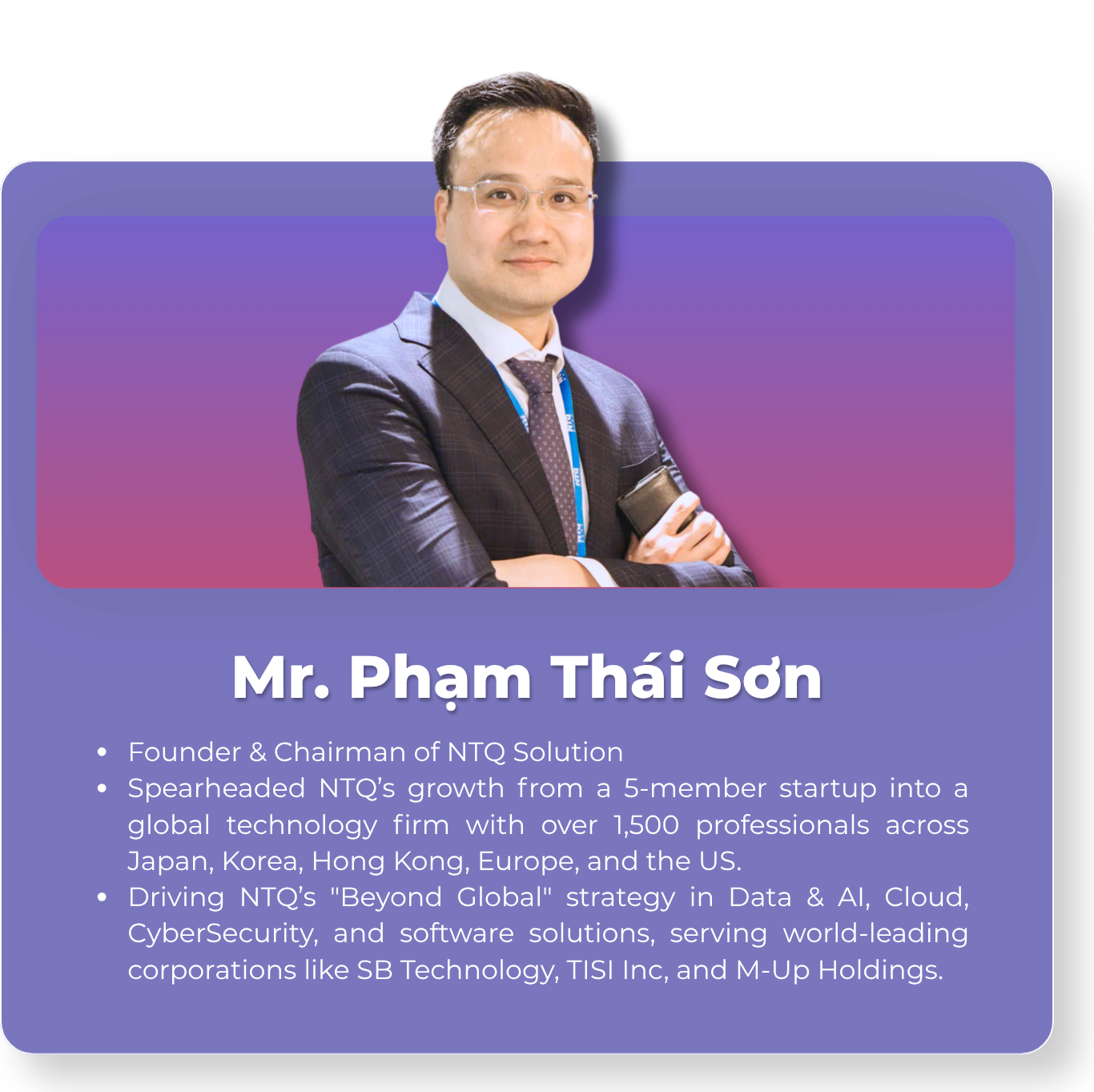 Mr. Phạm Thái Sơn - Board of Mentors